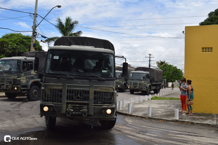 Exército Brasileiro chega a Eunápolis para prestar ajuda humanitária após pedido da prefeita Cordélia Torres 71