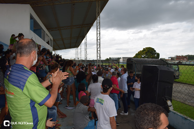 Ministro em Eunápolis - Multidão recepciona ministro com gritos do nome da prefeita: “Cordélia! Cordélia!” 122