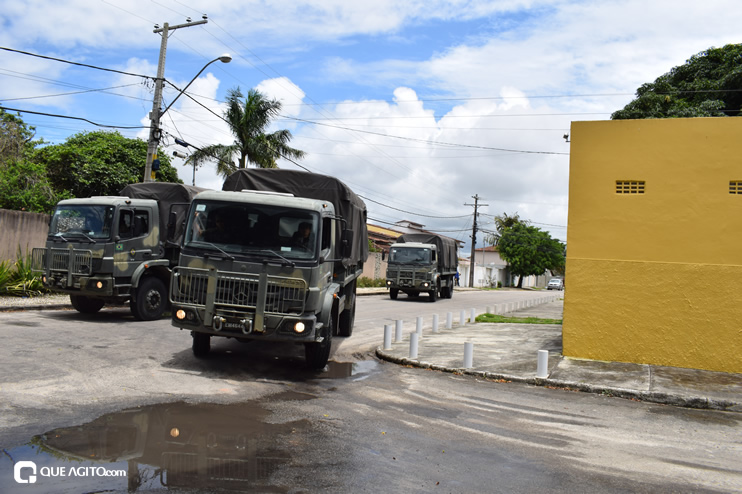 Exército Brasileiro chega a Eunápolis para prestar ajuda humanitária após pedido da prefeita Cordélia Torres 91