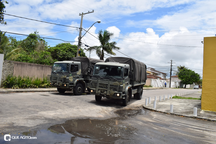 Exército Brasileiro chega a Eunápolis para prestar ajuda humanitária após pedido da prefeita Cordélia Torres 92