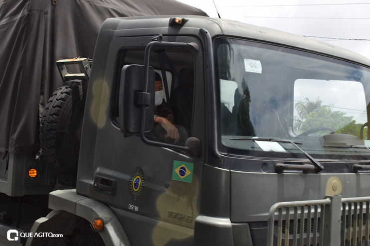 Exército Brasileiro chega a Eunápolis para prestar ajuda humanitária após pedido da prefeita Cordélia Torres 90