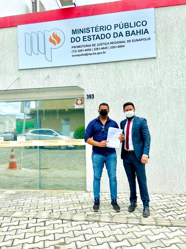 Vereador Maelson Gomes de Itagimirim protocola denuncia contra a EMBASA no Ministério Público 9