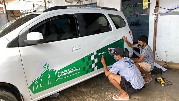 Porto Seguro: Carros do transporte complementar recebem identificação visual 4