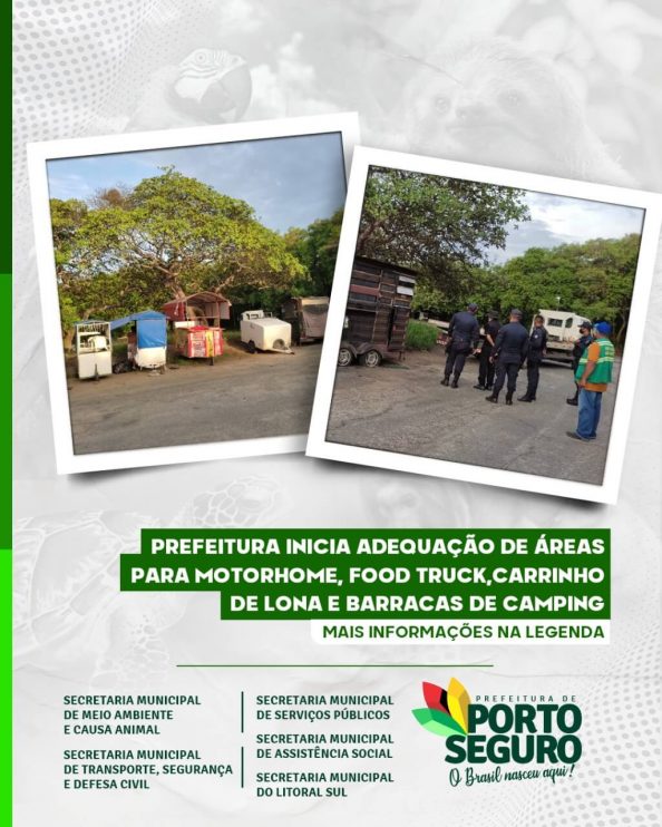 Prefeitura inicia adequação de áreas para motorhome, food truck, carrinho de lona e barracas de camping 7