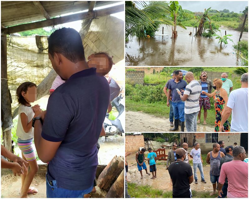 Itagimirim: Prefeitura retira famílias de área atingida pela chuva e presta assistência aos moradores 20