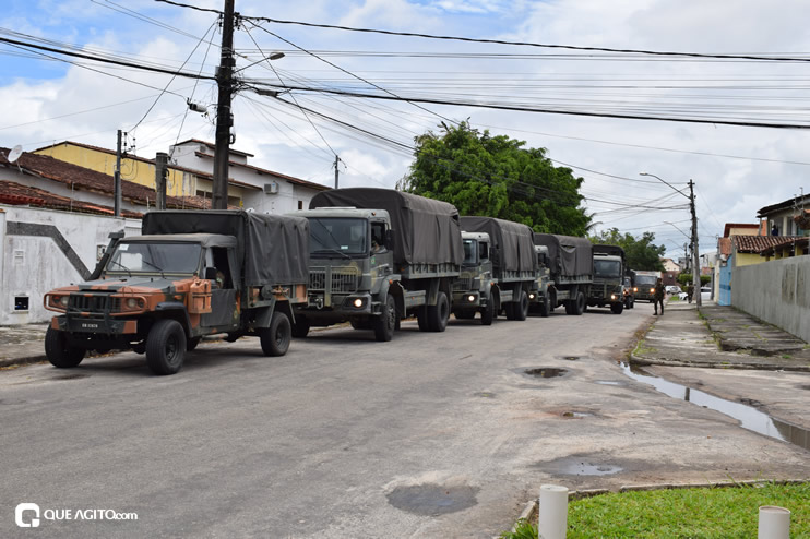 Exército Brasileiro chega a Eunápolis para prestar ajuda humanitária após pedido da prefeita Cordélia Torres 32