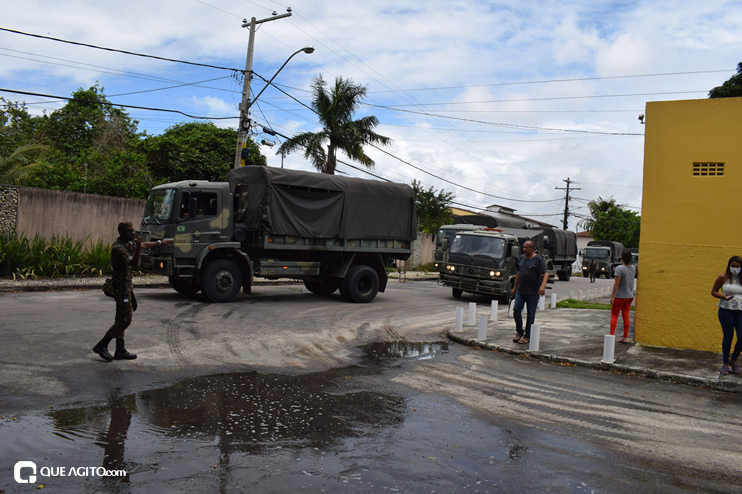 Exército Brasileiro chega a Eunápolis para prestar ajuda humanitária após pedido da prefeita Cordélia Torres 21