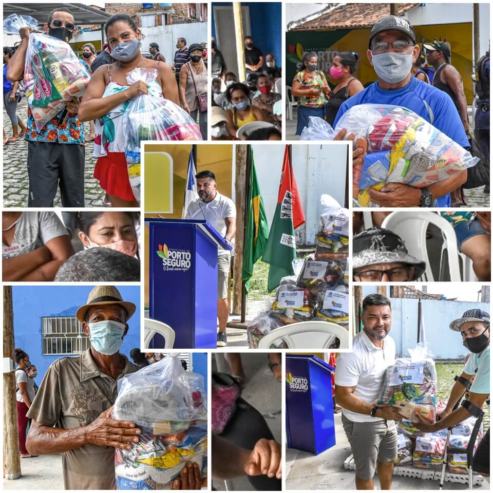 Prefeitura de Porto Seguro faz concessão de cestas básicas aos ambulantes da Passarela do Descobrimento 68
