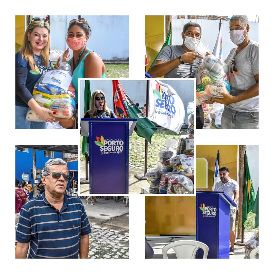 Prefeitura de Porto Seguro faz concessão de cestas básicas aos ambulantes da Passarela do Descobrimento 7