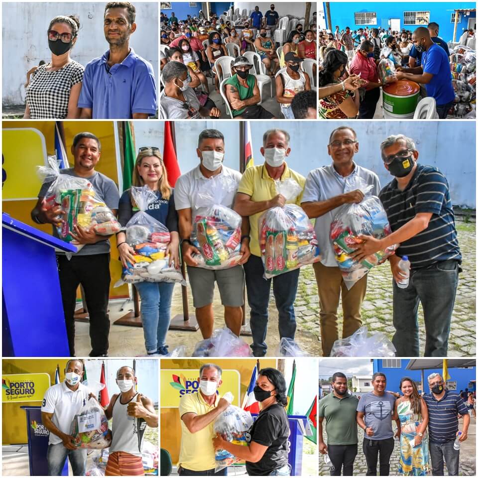 Prefeitura de Porto Seguro faz concessão de cestas básicas aos ambulantes da Passarela do Descobrimento 70
