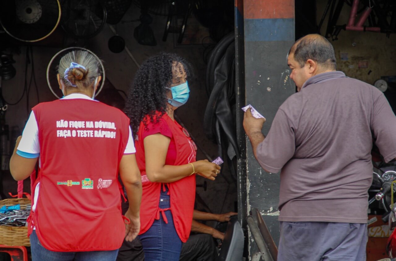 Dia Mundial de Combate à AIDS tem ações educativas no SAE/CTA e UBSs em Eunápolis 7