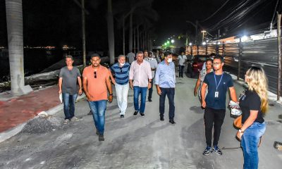 Prefeito Jânio Natal faz nova vistoria às obras da Passarela 44