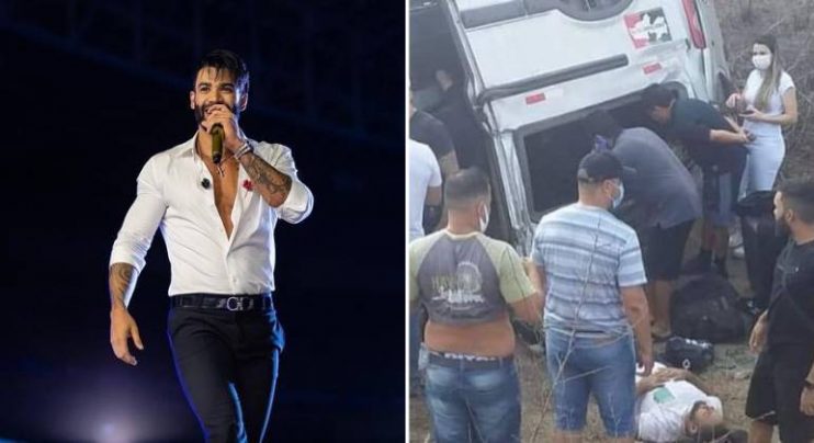 Banda de Gusttavo Lima se envolve em acidente de carro na Paraíba 13