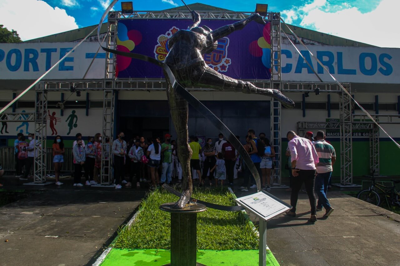 Ùltimo “Papo Jovem” de 2021 reúne homenagens e inauguração de monumento de ginástica rítmica 2