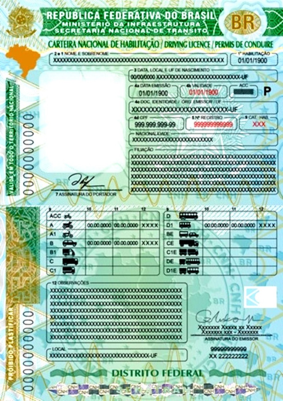 Brasil terá novo modelo de carteira de motorista em 2022; veja detalhes 6