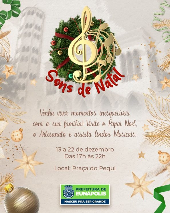 "Sons de Natal" irá resgatar cultura e gerar renda para classe artística de Eunápolis 7