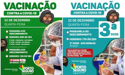 PORTO SEGURO: Vacina contra Covid-19 nesta Quarta-feira - 22 de dezembro 35