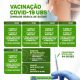 Confira o segundo calendário semanal de vacinação contra a Covid-19 em Eunápolis 22