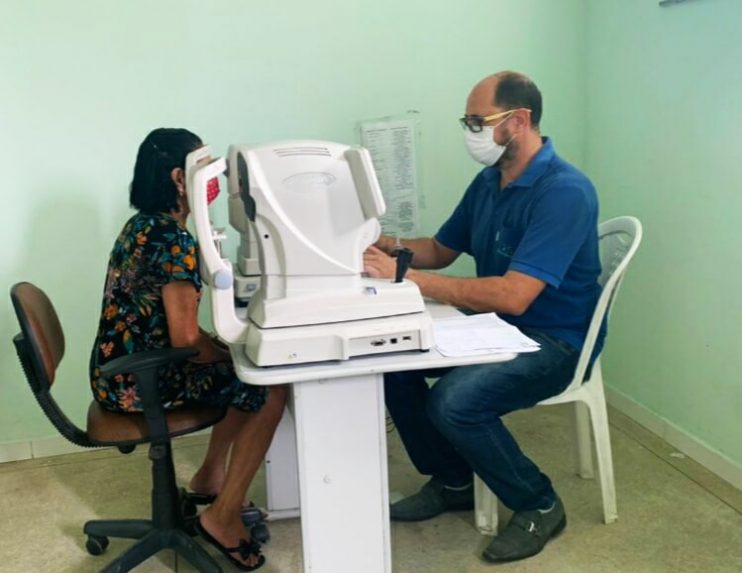 Prefeitura de Eunápolis realiza mutirão de oftalmologia para 80 pacientes na UBS Lourdes Seixas 5