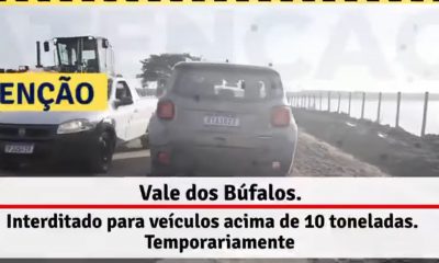 PORTO SEGURO: Obras no Vale dos Búfalos – Tráfego interditado para veículos acima de 10 toneladas 41