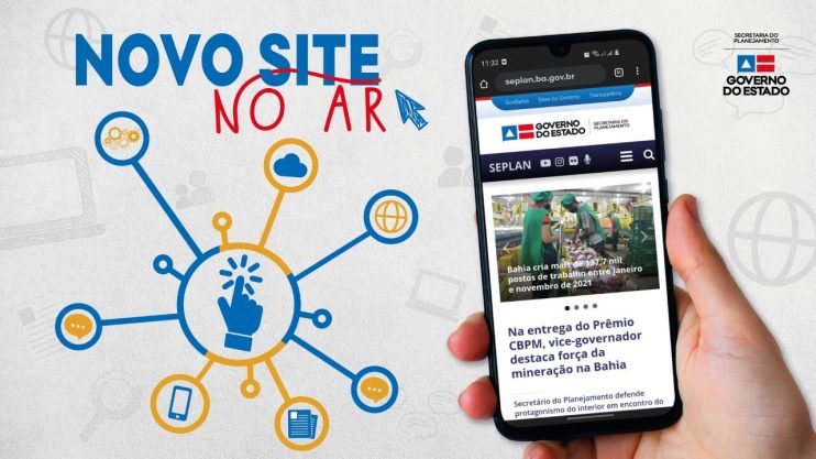 Novo site da Seplan traz maior conectividade com a população e com a imprensa 4