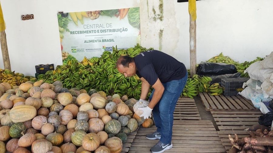 Nesta semana mais 33 entidades sociais foram beneficiadas pelo Alimenta Brasil 7