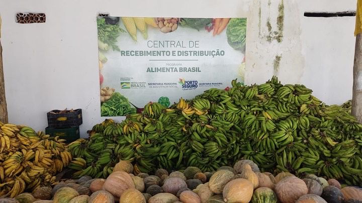 Nesta semana mais 33 entidades sociais foram beneficiadas pelo Alimenta Brasil 9