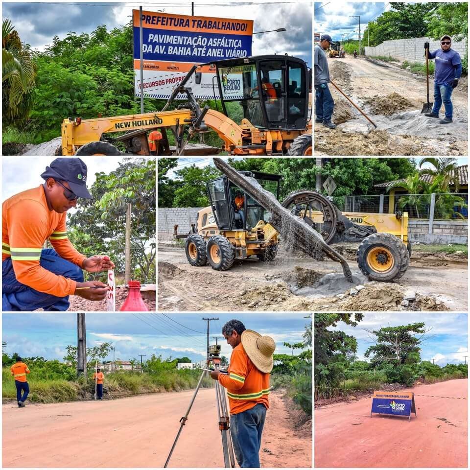 Prefeitura inicia trabalhos para asfaltamento da Avenida Bahia, no Mundaí 11