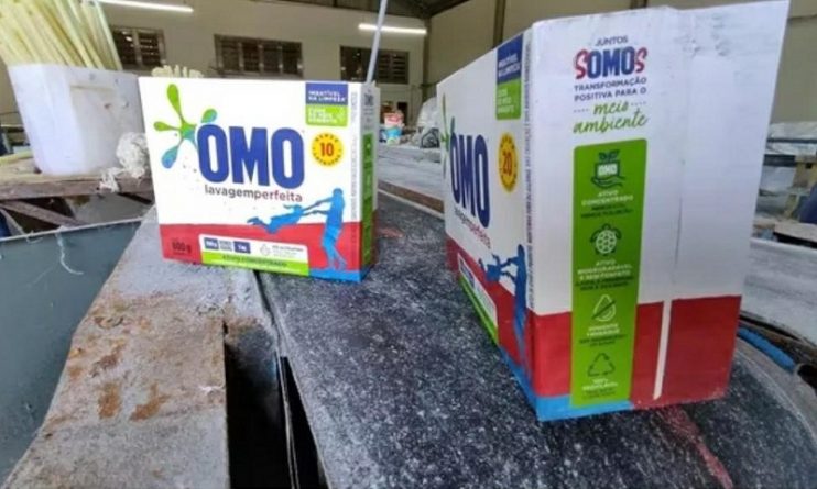 Cerca de 200 toneladas de sabão em pó falsificado são apreendidas durante operação em Minas: Carretas do produto saíram de Teixeira de Freitas 5