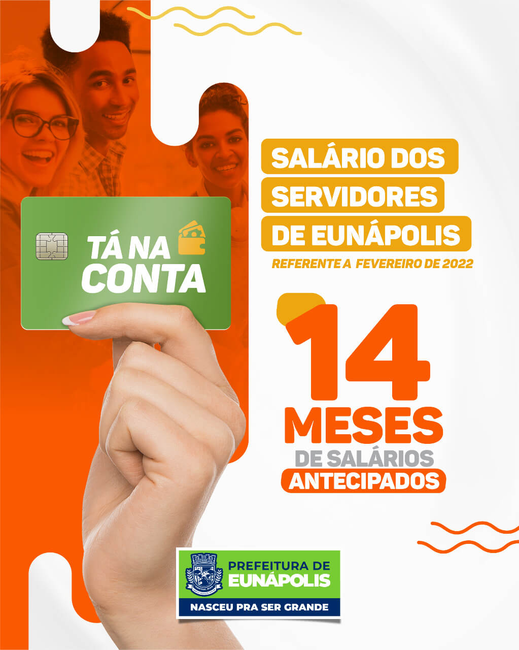 Prefeitura de Eunápolis antecipa em mais dias pagamento dos servidores municipais 10