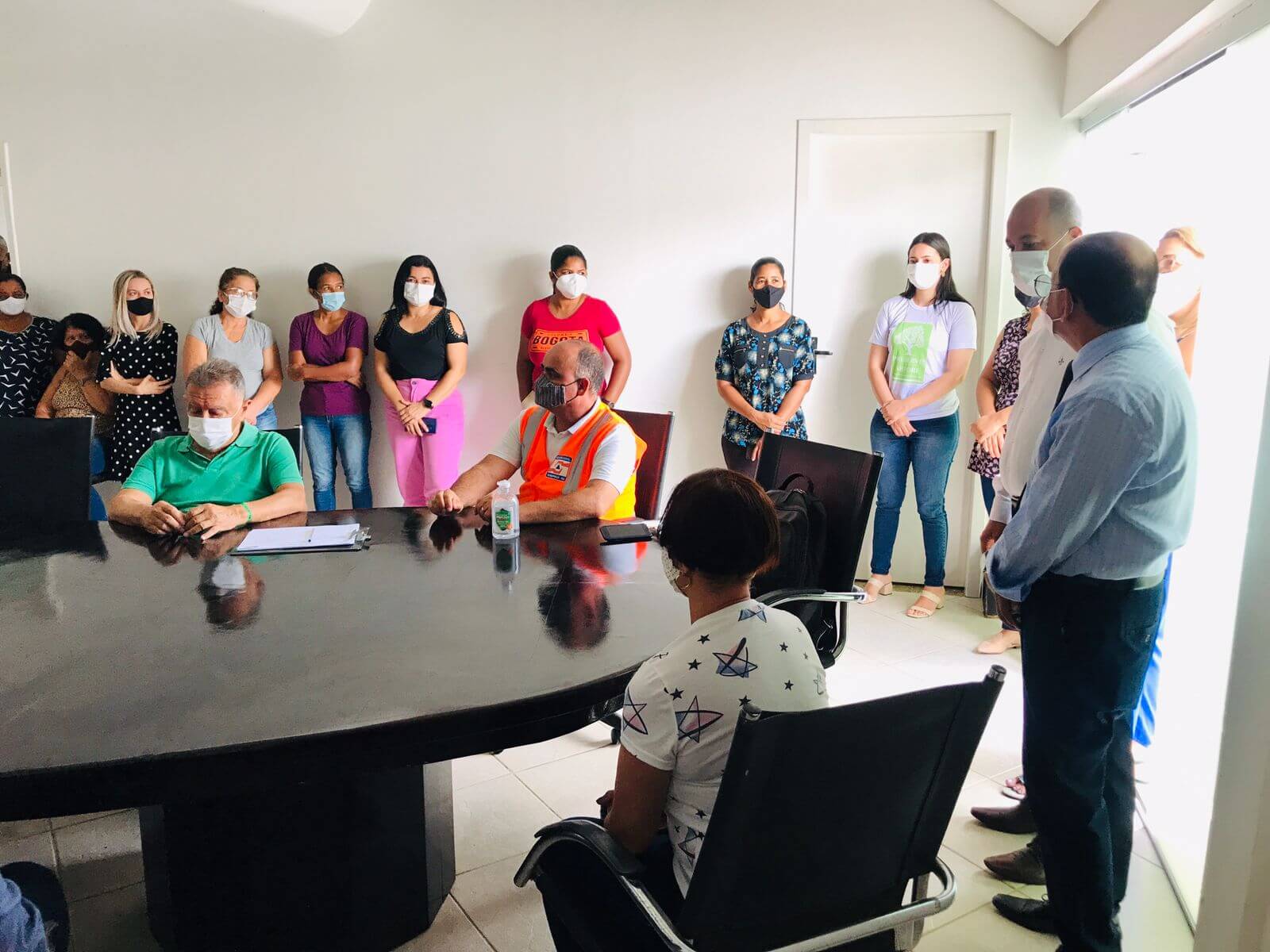 Vigilância Sanitária palestra sobre medidas de prevenção à Covid-19 para servidores do gabinete 6