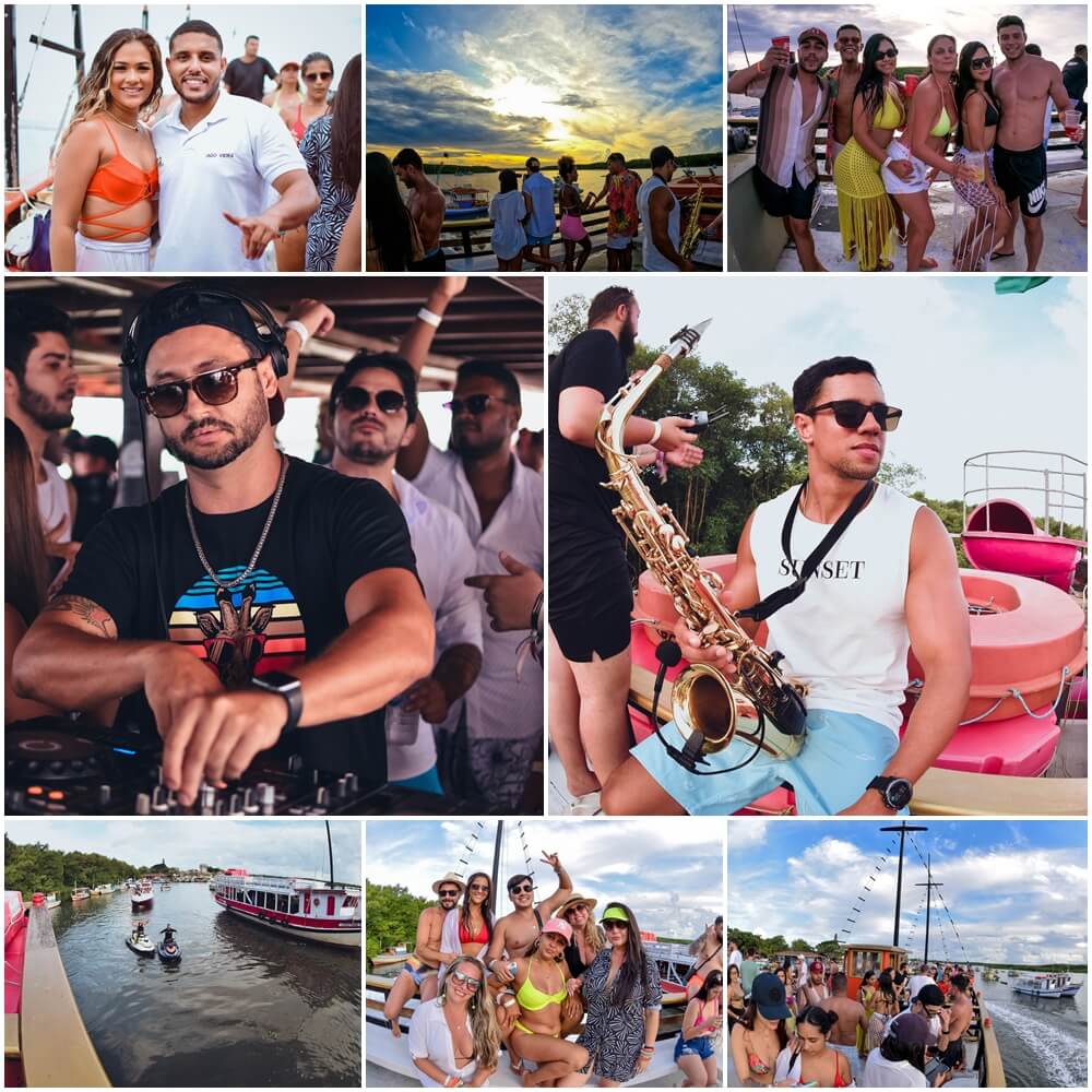 Bye Bye Verão "Sunset em alto mar" foi simplesmente perfeito 8