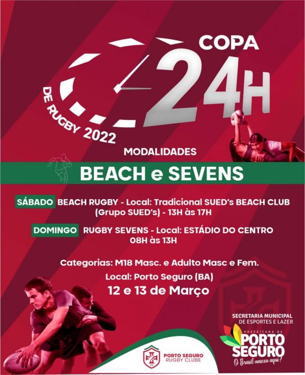 Está chegando a COPA 24H de Rugby 6