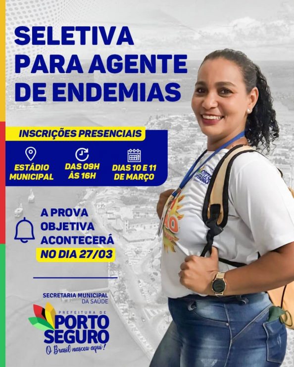Porto Seguro: Seletiva para agente de endemias 8