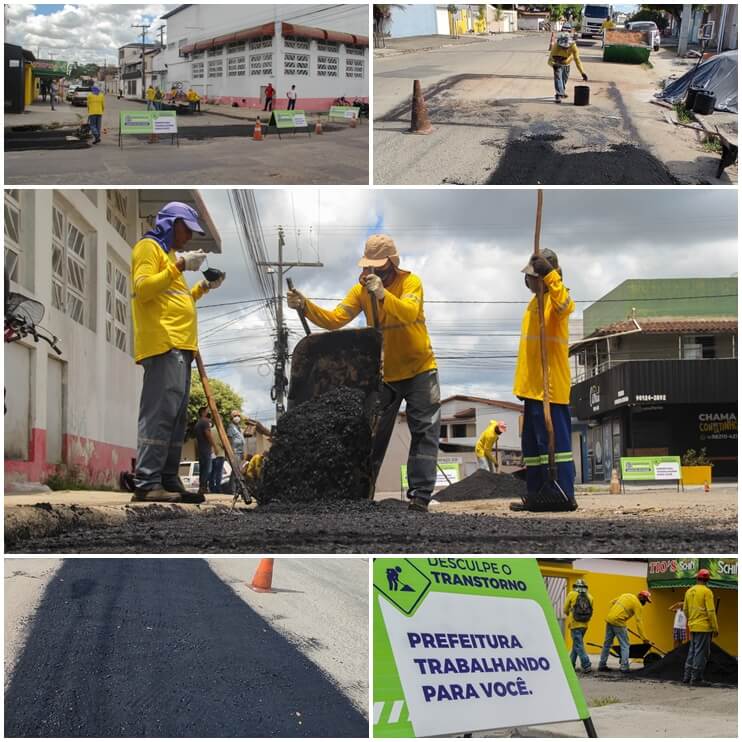 “Operação Tapa-Buraco” recupera mais de 20 mil metros² de ruas nos primeiros meses de 2022 “Operação Tapa-Buraco” recupera mais de 20 mil metros² de ruas nos primeiros meses de 2022 6
