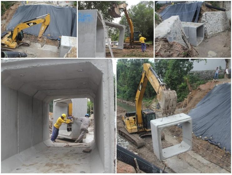 Rua São Bartolomeu: galeria gigante com blocos de concreto começa a ser instalada 5