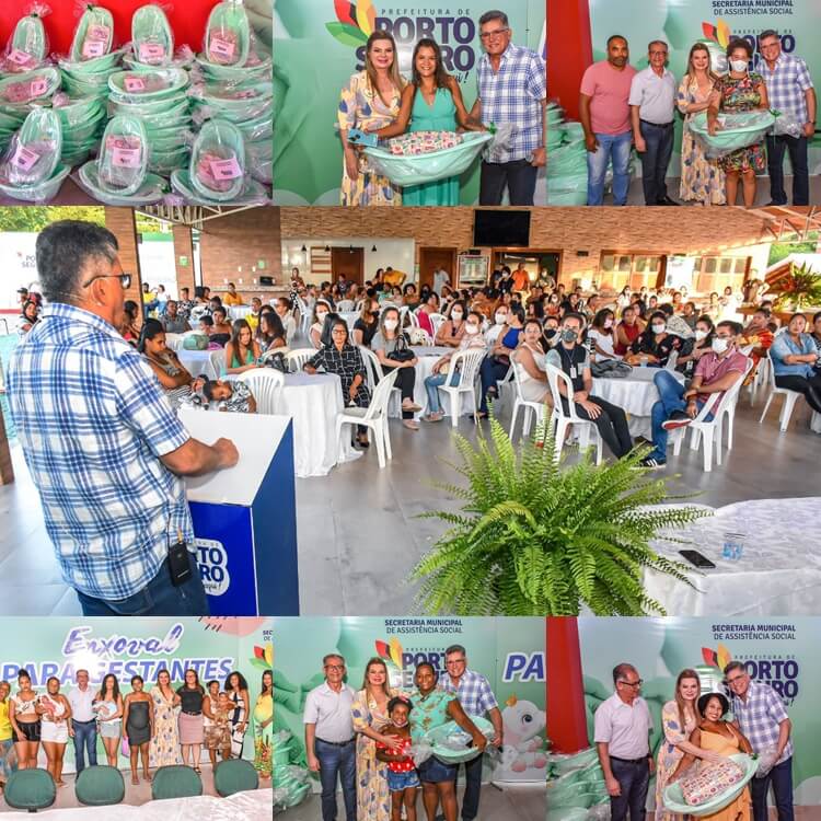 Enxovais infantis são concedidos a 120 gestantes assistidas pelos Cras de Porto Seguro 21