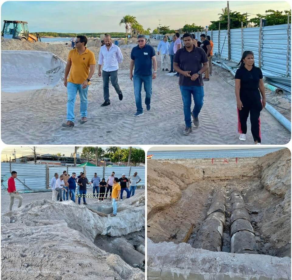 Obras de drenagem avançam na Passarela do Descobrimento 27