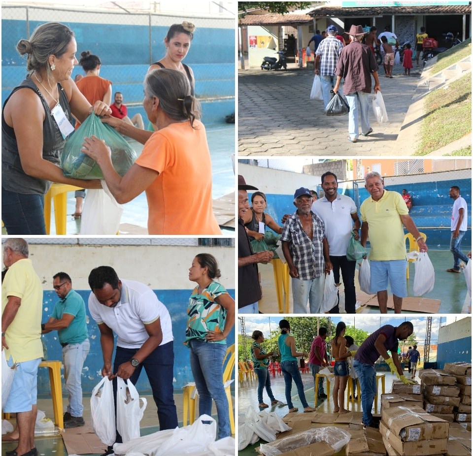 Prefeitura de Itagimirim entrega quatro toneladas de peixes e kits de alimentos a população 6