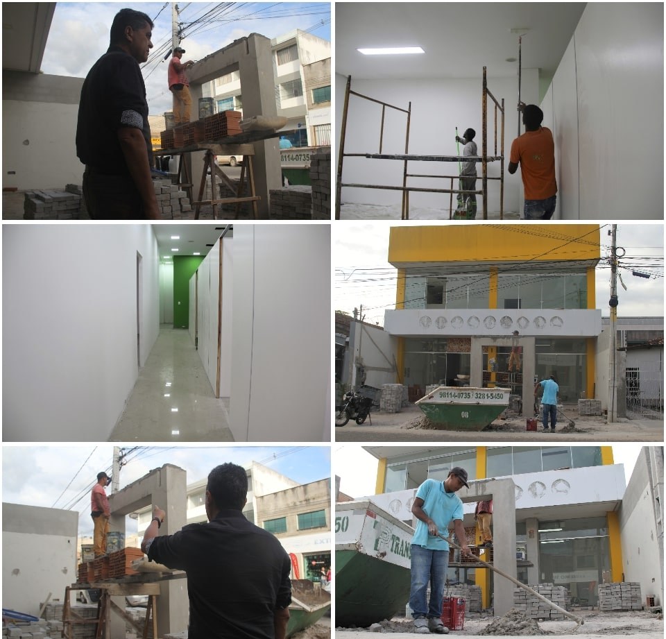 Obras da nova sede do núcleo de Tributos e Arrecadação estão em fase final 6