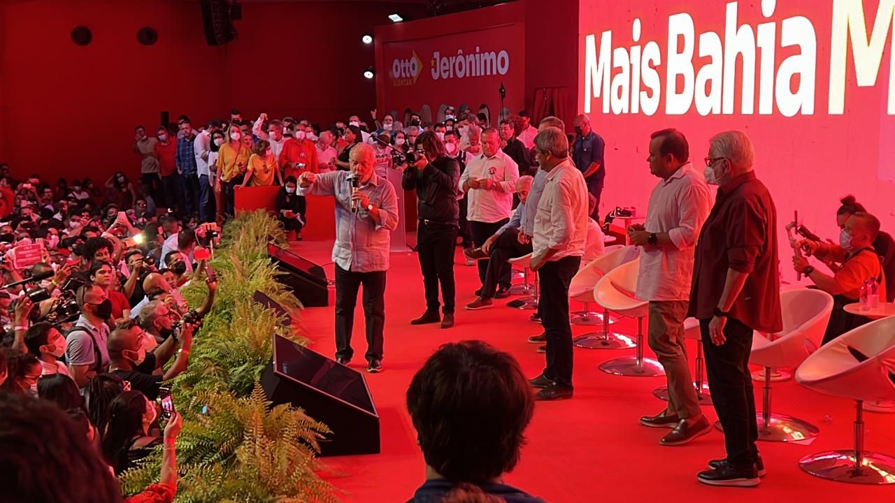 Prefeito Agnelo Santos e comitiva de Cabrália participam de lançamento da pré-candidatura a governador e senador pela Bahia 5