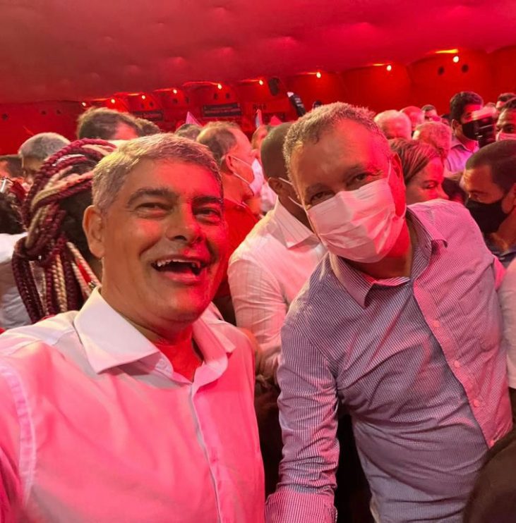 Prefeito Agnelo Santos e comitiva de Cabrália participam de lançamento da pré-candidatura a governador e senador pela Bahia 8