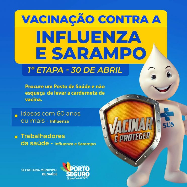 VACINE-SE CONTRA A INFLUENZA E SARAMPO 4