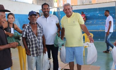 Prefeitura de Itagimirim entrega quatro toneladas de peixes e kits de alimentos a população 24
