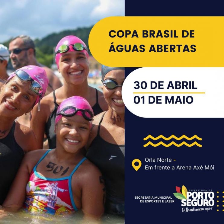 Porto Seguro recebe Copa Brasil de Águas Abertas 8