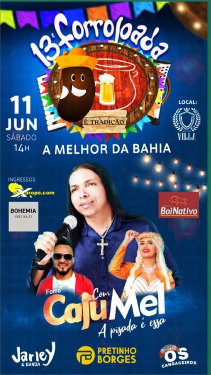 Após 2 anos sem festa, #13ªForrojoada abre programação junina de Eunápolis 8