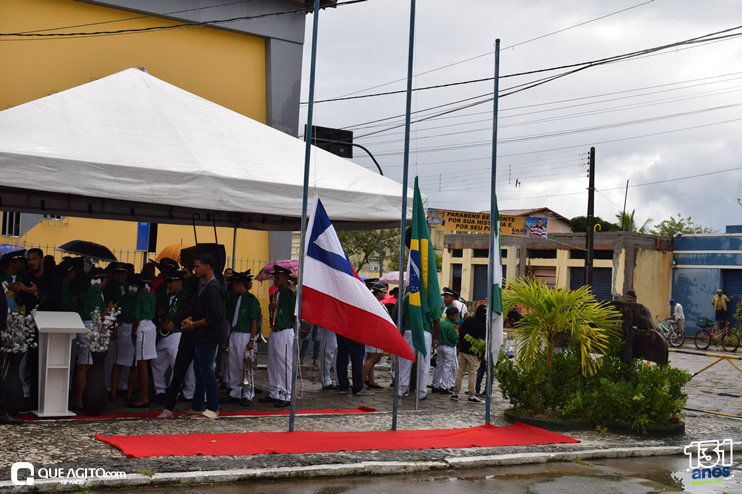 DSC_0037 Solenidade de hasteamento de bandeira reúne lideranças para comemorar os 131 anos de emancipação política da cidade de Belmonte 19
