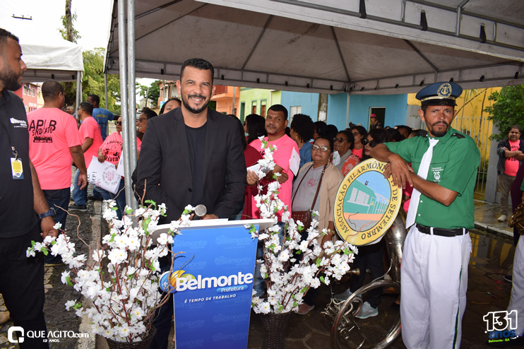 DSC_0061 Solenidade de hasteamento de bandeira reúne lideranças para comemorar os 131 anos de emancipação política da cidade de Belmonte 33