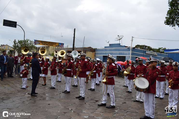 Solenidade de hasteamento de bandeira reúne lideranças para comemorar os 131 anos de emancipação política da cidade de Belmonte 77