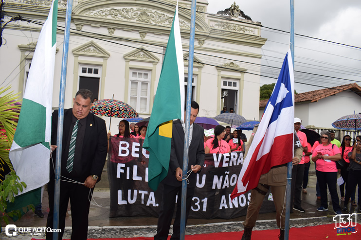 DSC_0102 Solenidade de hasteamento de bandeira reúne lideranças para comemorar os 131 anos de emancipação política da cidade de Belmonte 59